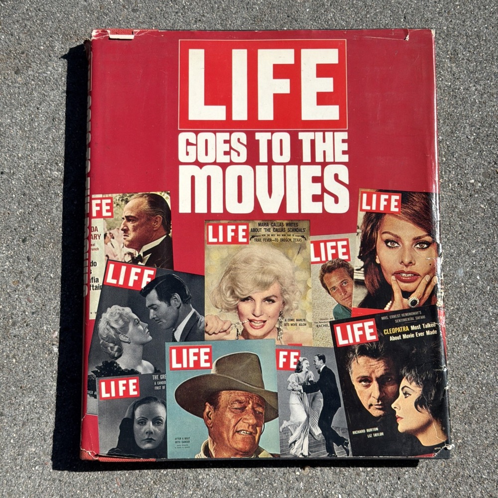Life Goes to the Movies Coffee Table Illustrations & History Hollywood